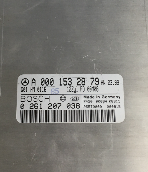 Mercedes-Benz, 0261207038, 0 261 207 038, A0001532879, A 000 153 28 79