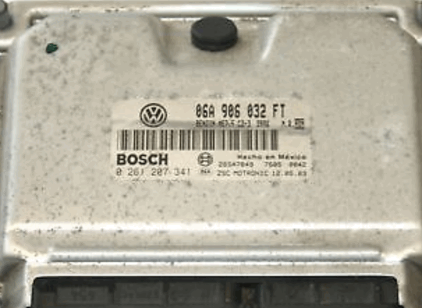 Bosch Engine ECU, VW Beetle 1.8 turbo, 0261207341, 0 261 207 341, 06A906032FT, 06A 906 032 FT