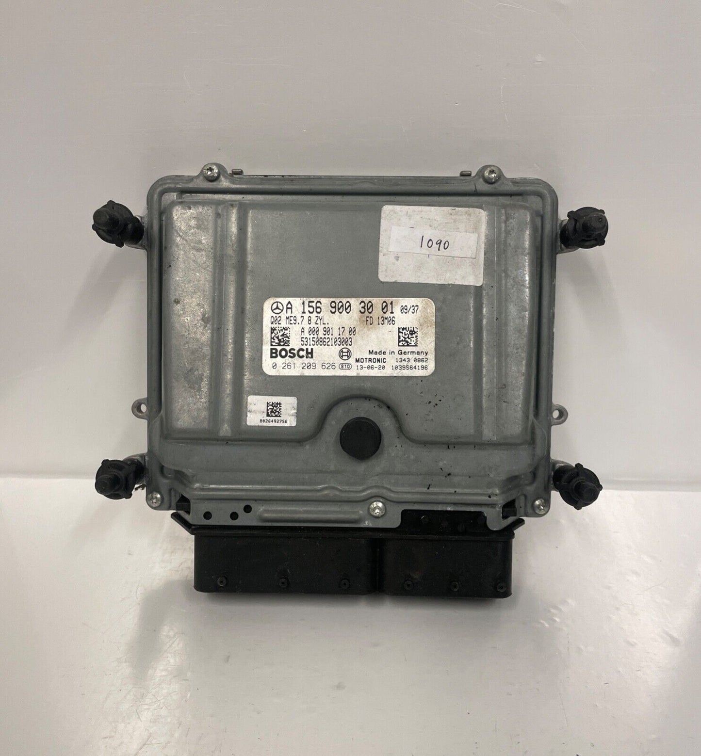 Plug & Play Bosch Engine ECU, Mercedes-Benz, ME9.7, 0261209626, 0 261 209 626, A1569003001, A 156 900 30 01, A0009011700