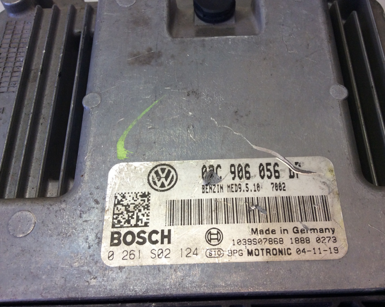 0261S02124, 0 261 S02 124, 03C906056BP, 03C 906 056 BP, MED9.5.10