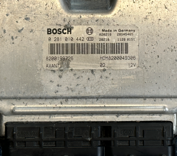 0281010442, 0 281 010 442, 8200141954, 8200141954, HOM8200049306