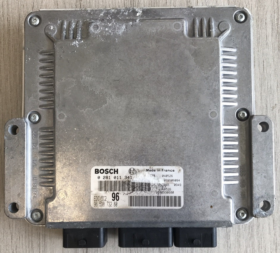 Peugeot 206 2.0 HDI, 0281011341, 0 281 011 341, 9653873280, 96 538 732 80, EDC15C2, 1039S06094