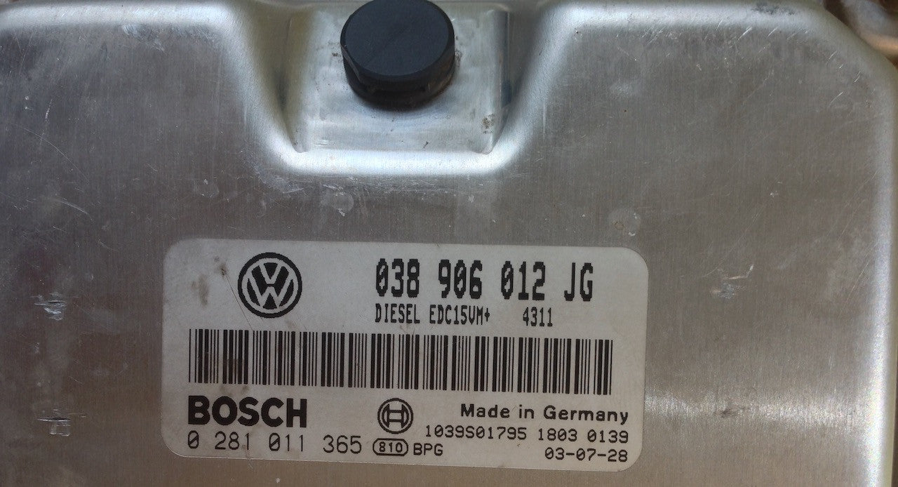 0281011365, 0 281 011 365, 038906012JG, 038 906 012 JG, EDC15VM+