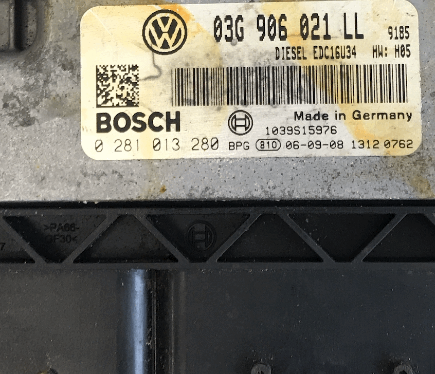 0281013280, 0 281 013 280, 03G906021LL, 03G 906 021 LL, EDC16U34