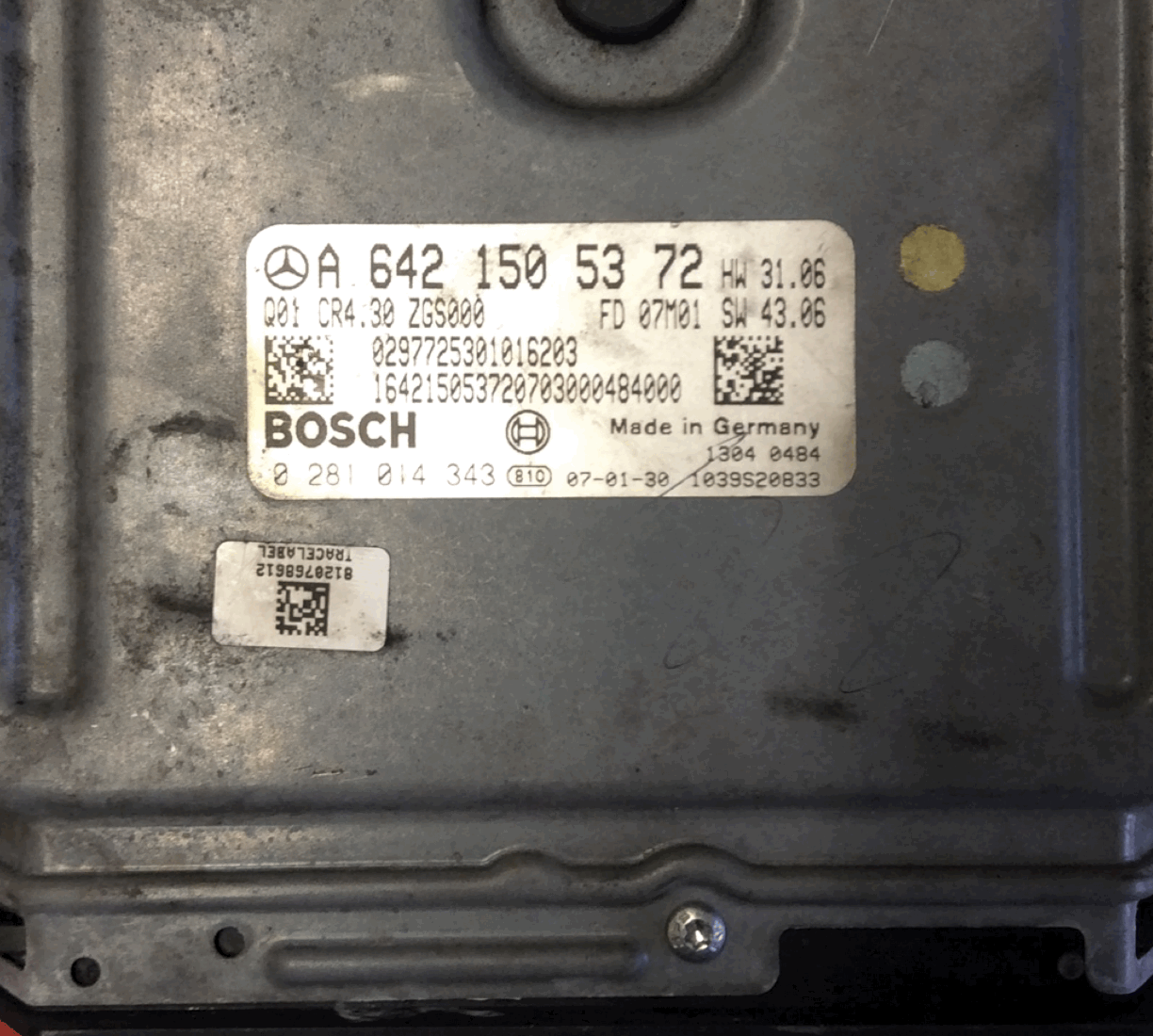 Mercedes-Benz, 0281014343, 0 281 014 343, A6421505372, A 642 150 53 72