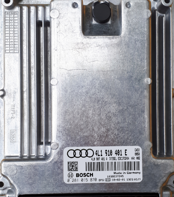 Plug & Play Bosch Engine ECU, 0281015870, 0 281 015 870, 4L1910401E, 4L1 910 401 E, EDC 17CP04