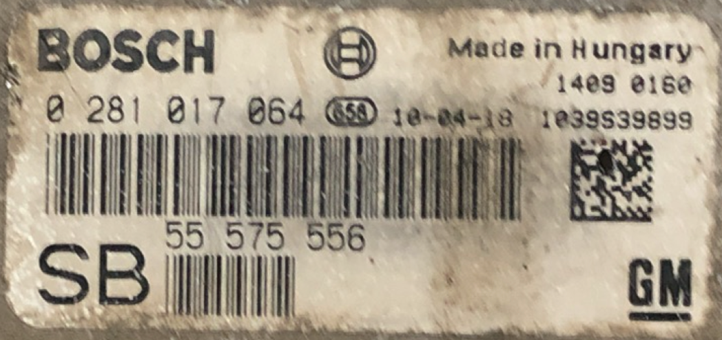 0281017064, 0 281 017 064, 55575556, 55 575 556, 1039S39899