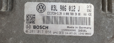 VW Crafter 30/35/50 2.0 TDI, 0281017658, 0 281 017 658, 03L906012J, 03L 906 012 J, EDC17C54, 103S64846