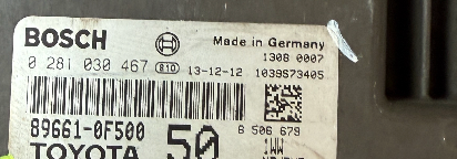 Plug & Play Bosch Engine ECU, Toyota, 0281030467, 0 281 030 467, 896610F500, 89661-0F500