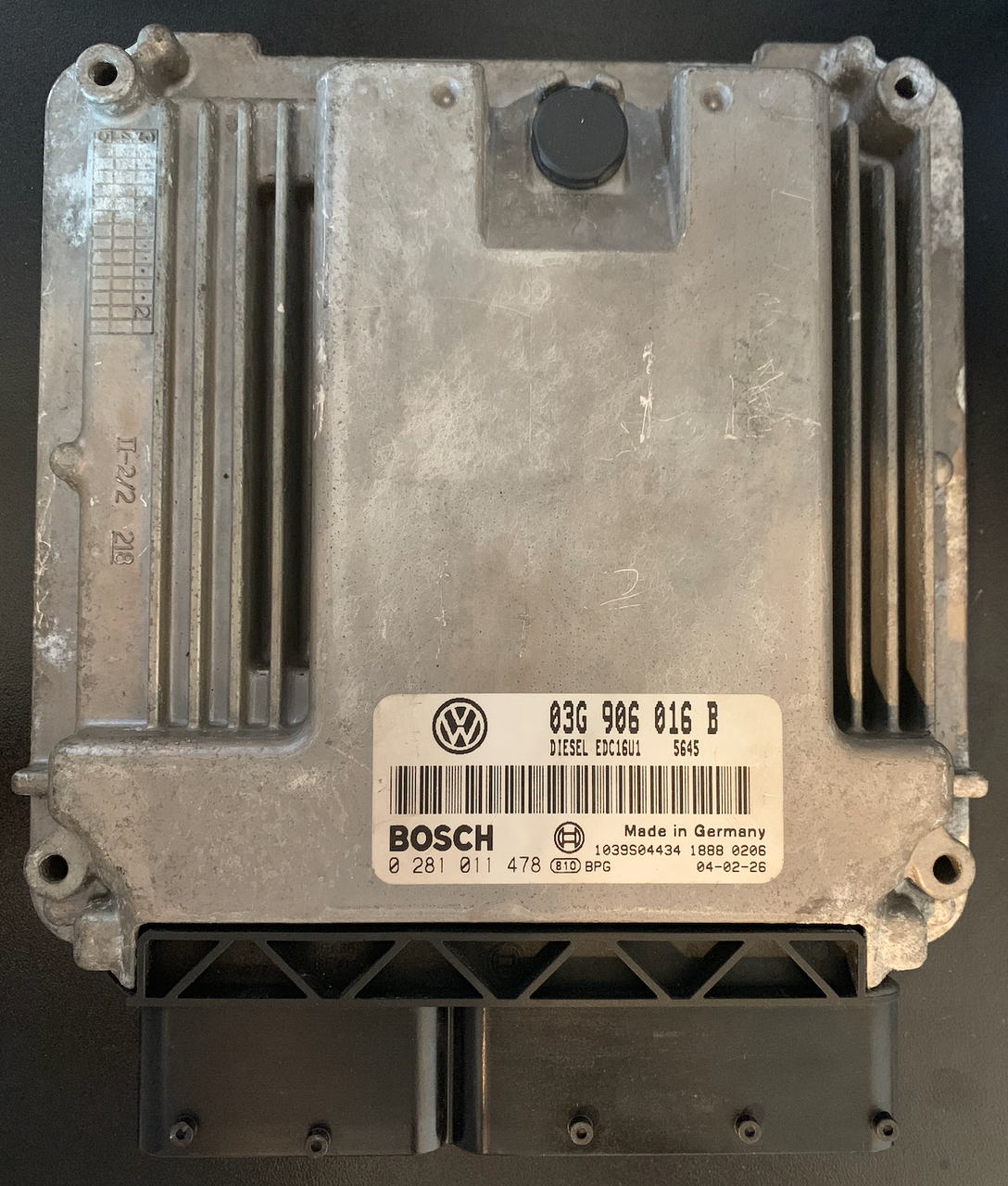 VW Golf 1.9 0281011478 0 281 011 478 03G906016B 03G 906 016 B EDC16U1