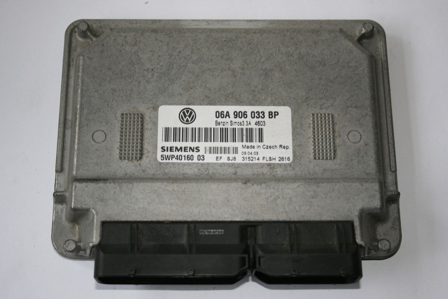 Plug & Play Engine ECU Siemens SIMOS3.3A, 06A906033BP, 06A 906 033 BP, 5WP40160 03