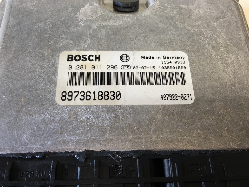 Isuzu Rodeo Denver, 0281011296, 0 281 011 296, 8973618830, 407922-0271