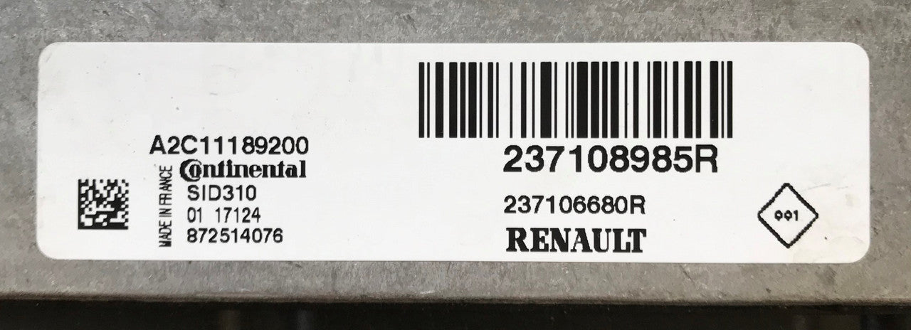 Mercedes-Benz Citan 1.5D, A2C11189200, 237108985R, 237106680R, SID310