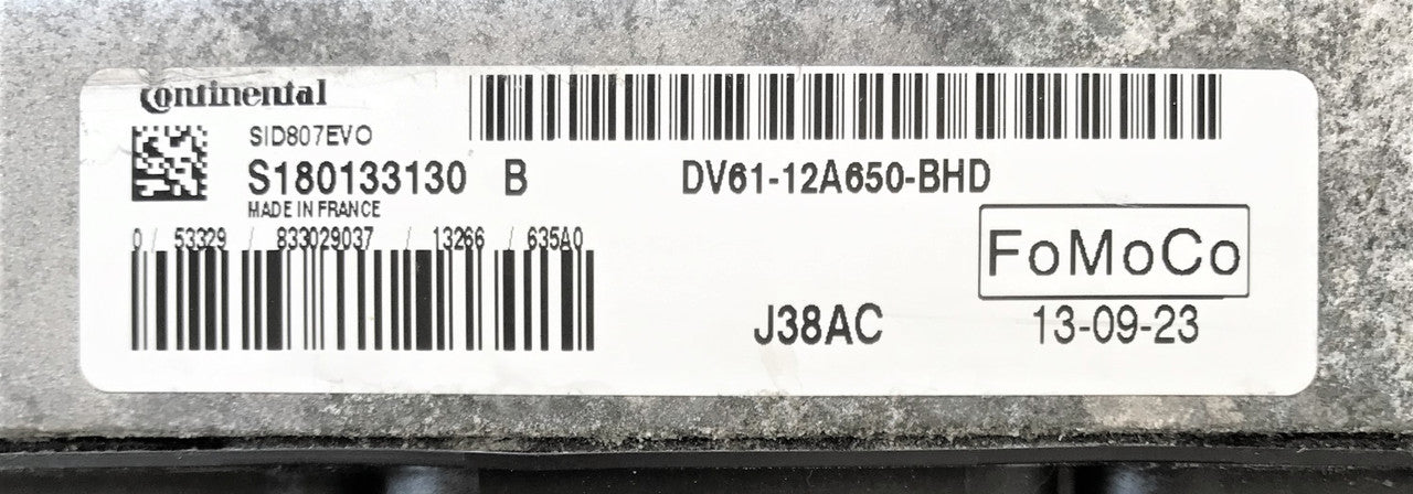 Ford Tourneo Connect Zetec TDI, S180133130B, S180133130 B, DV6112A650BHD, DV61-12A650-BHD, SID807EVO