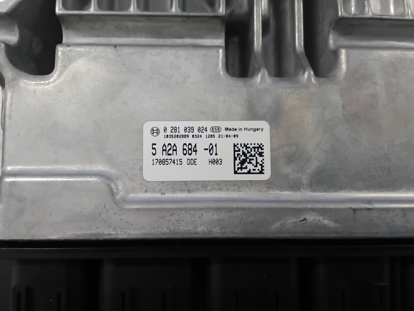 Plug & Play Bosch Engine ECU, BMW, 0281039024, 0 281 039 024, 5A2A684 DDE, 5 A2A 684 DDE