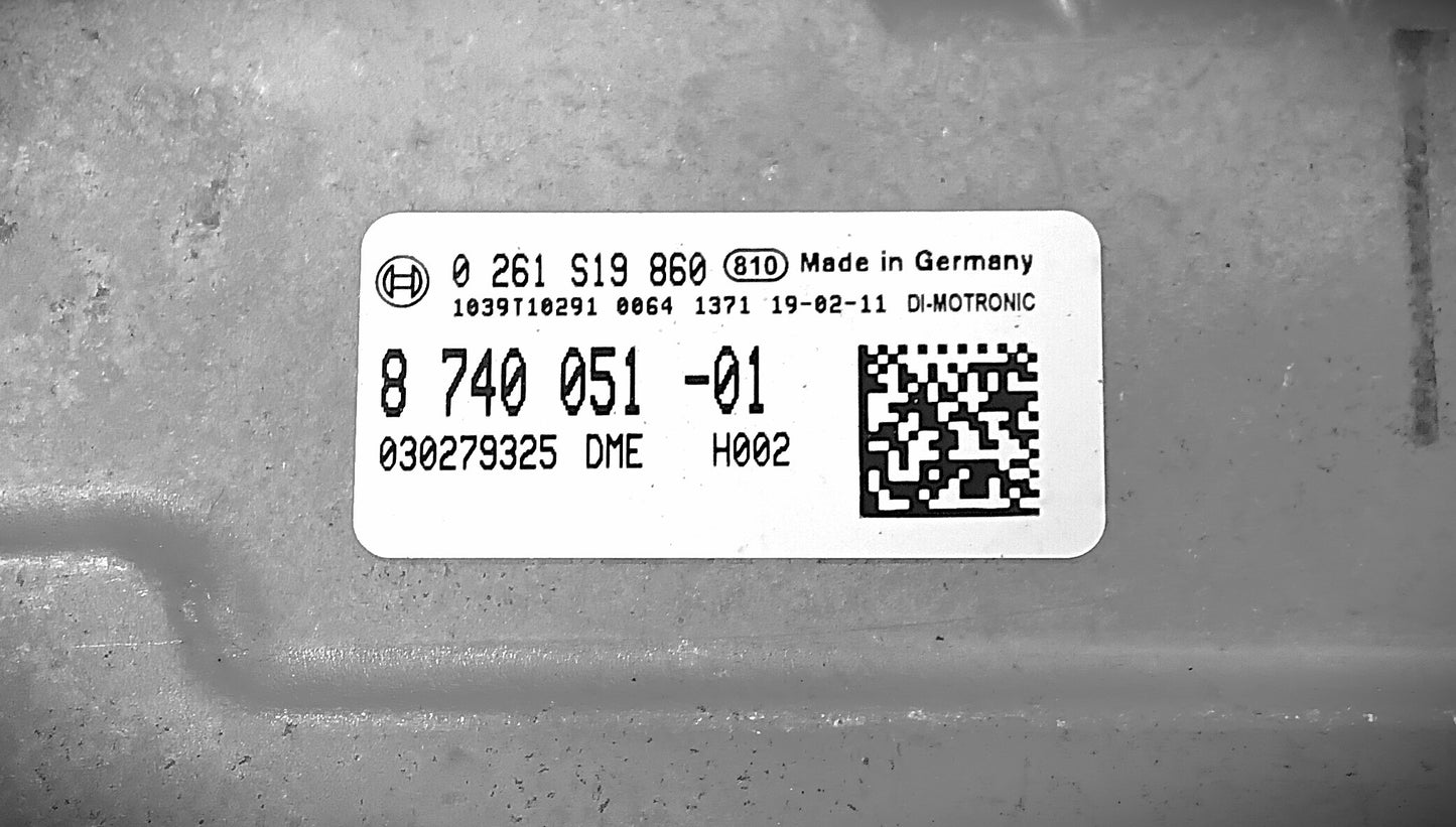 Plug & Play Bosch Engine ECU, BMW, 0261S19860, 0 261 S19 860, DME8740051, DME 8 740 051