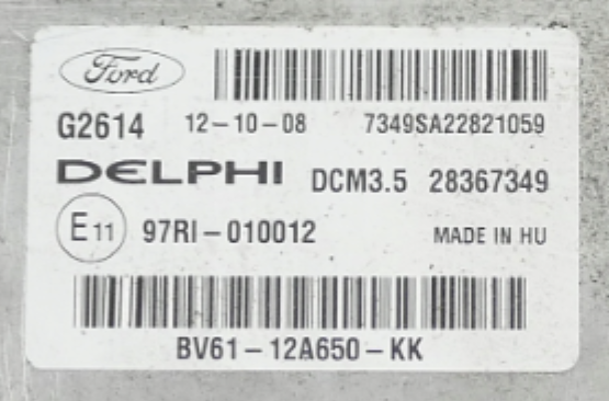 DCM3.5, 28367349, BV6112A650KK, BV61-12A650-KK