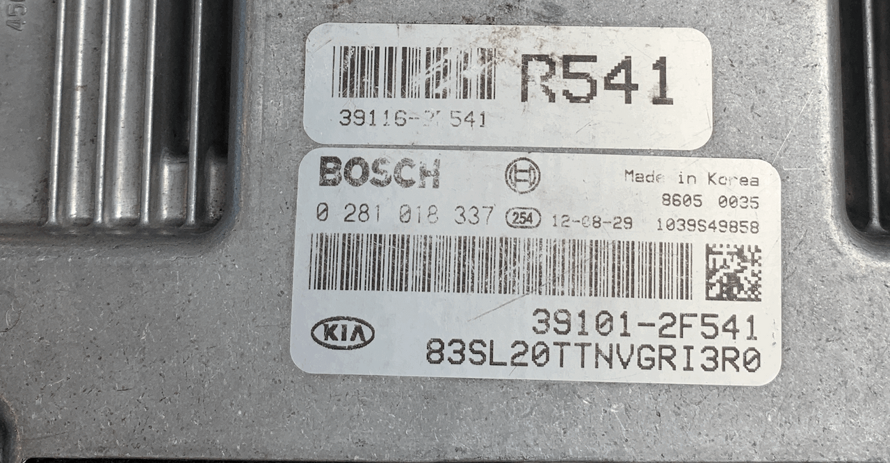 HYUNDAI, 0 281 018 337, 0281018337, 39101-2F541, 391012F541
