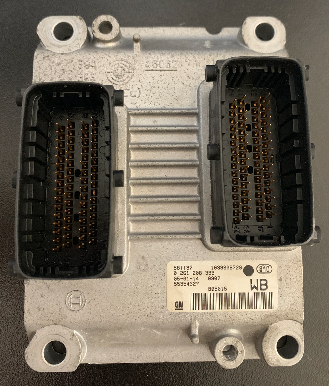 Plug & Play Bosch Engine ECU, Vauxhall - Opel Corsa 1.0, 0261208393, 0 261 208 393, 55354327, WB