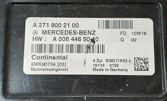 5WK9073403, 5WK90734 03, A0064465040, A 006 446 50 40, A2719002100, A 271 900 21 00, SIM271KE2.0