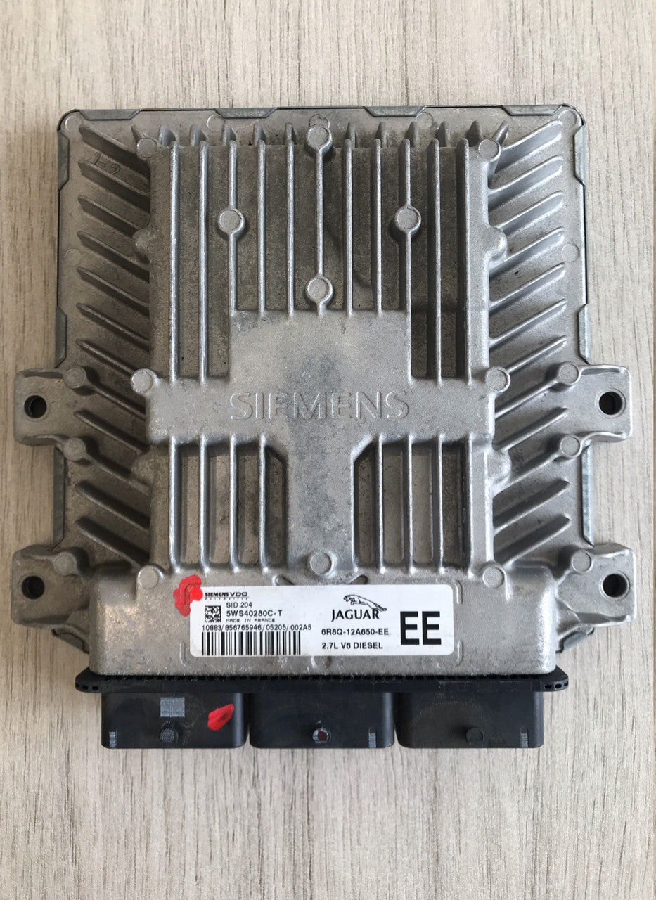 Jaguar S-Type 2.7L V6, SID 204, 5WS40280CT, 5WS40280C-T, 6R8Q12A650EE, 6R8Q-12A650-EE, EE