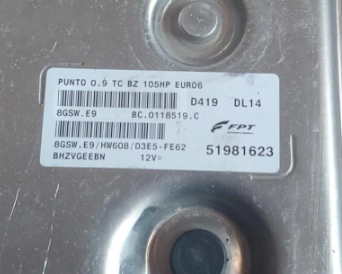 8GSWE9, 8GSW.E9, 51981623, BC0118519C, BC.0118519.C, HW608