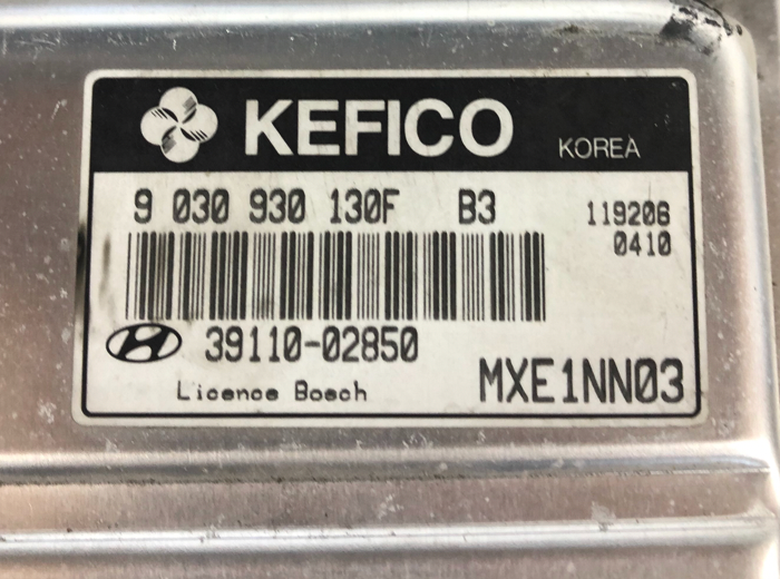 Hyundai/Kia, 9030930130F, 9 030 930 130F, 39110-02850