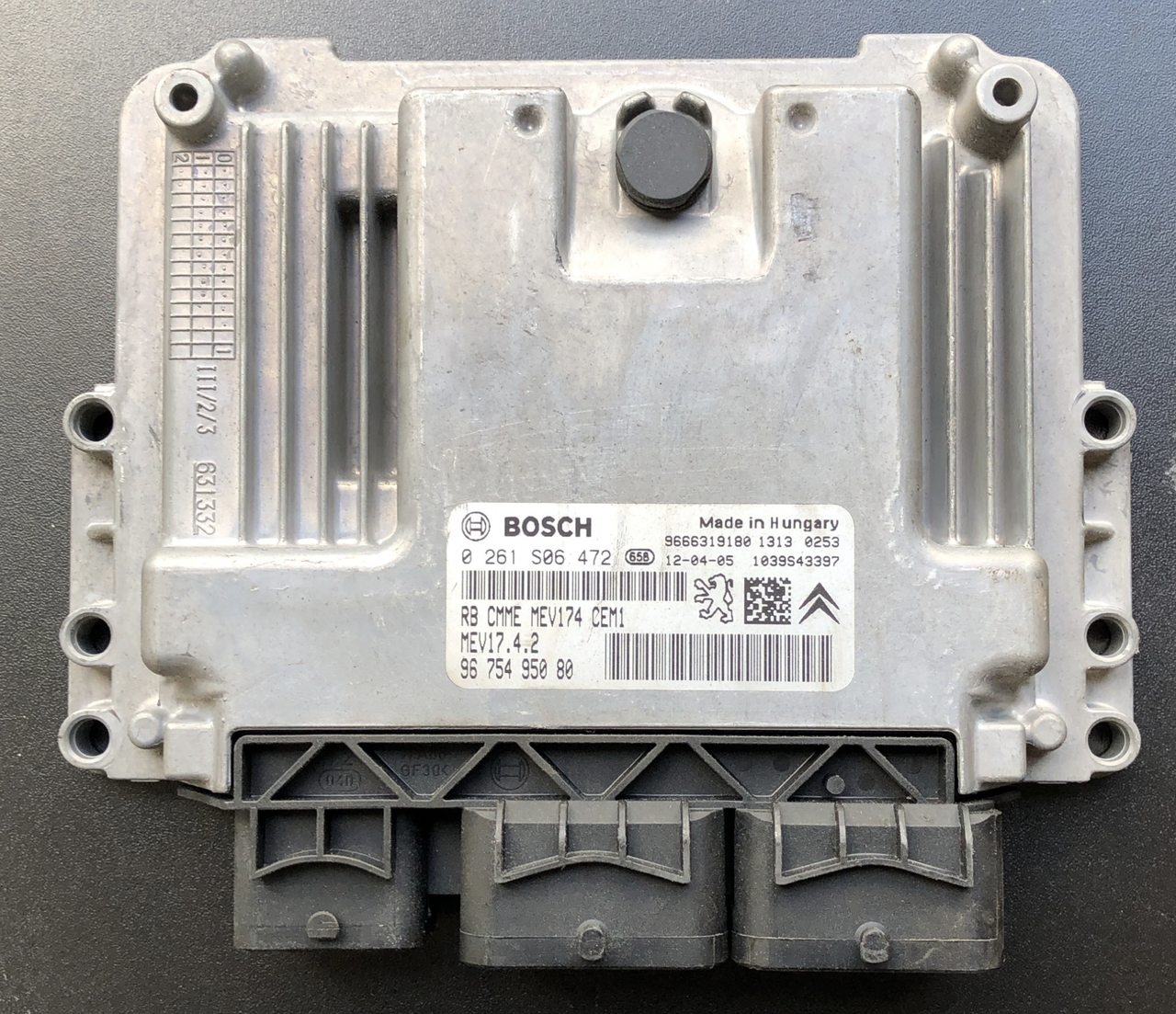 PSA, 0261S06472, 0 261 S06 472, 9675495080, 96 754 950 80, MEV17.4.2