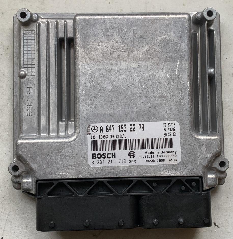 Mercedes-Benz CDI, 0281011712, 0 281 011 712, A6471532279, A 647 153 22 79, CR3.12