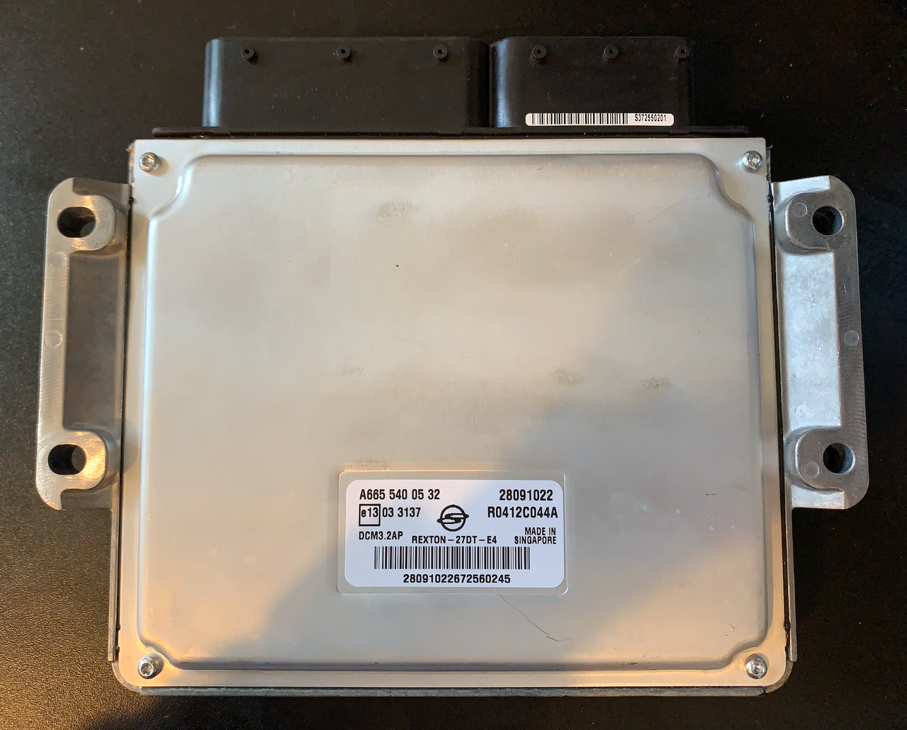 Ssang Yong Rexton 2.7D, A6655400532, A665 540 05 32, 28091022, R0412C044A, DCM 3.2AP