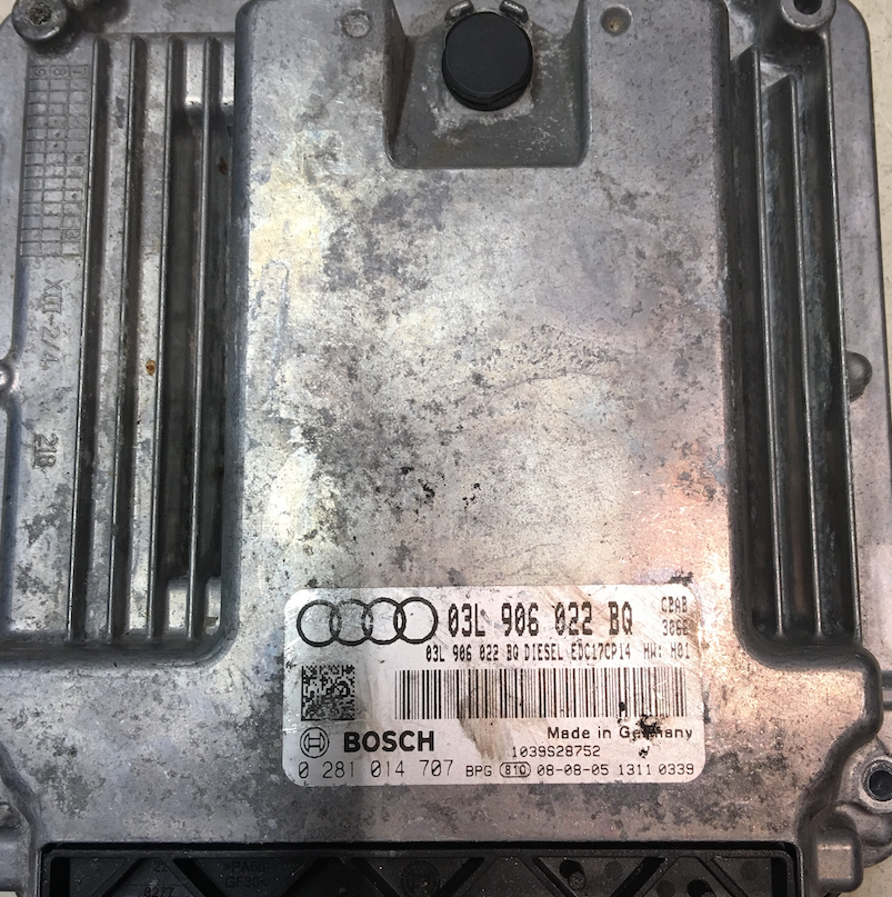 Audi A3 2.0 TDI, 0281014707, 0 281 014 707, 03L906022BQ, 03L 906 022 BQ, EDC17CP14