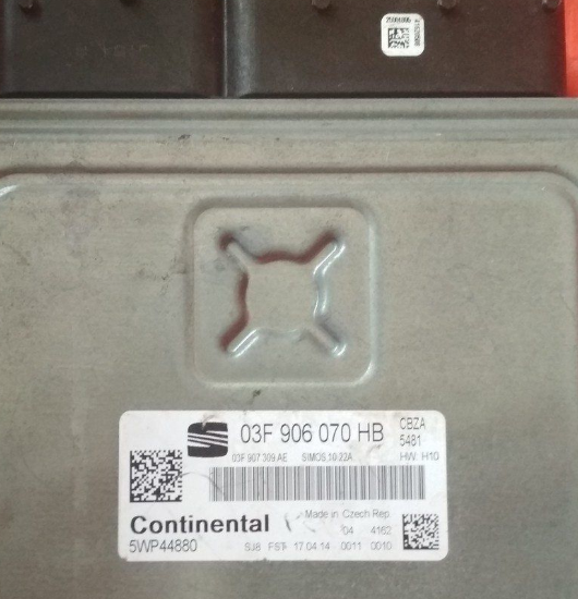 Audi A6, 03F906070HB, 03F 906 070 HB, 5WP44880, SIMOS 6.2