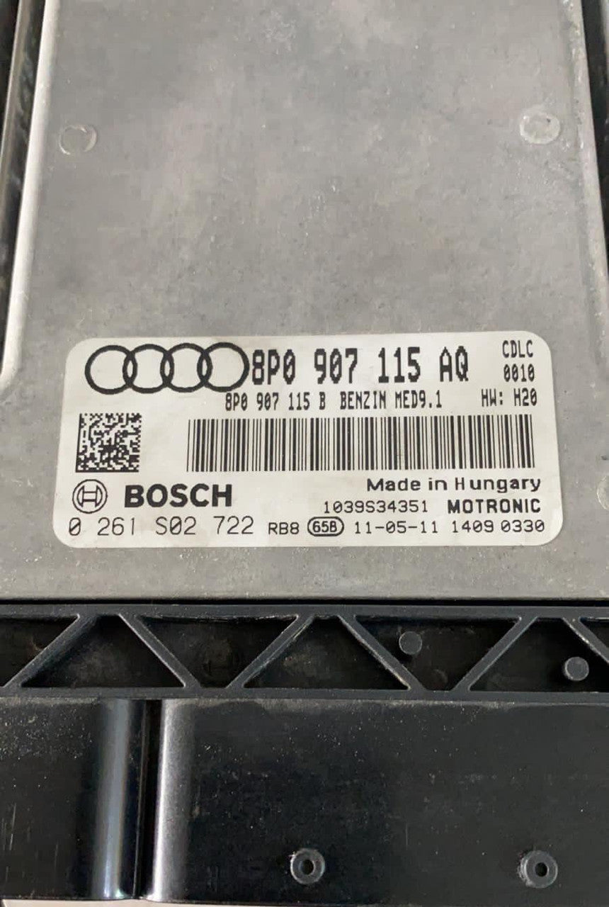 Audi S3 2.0 TFSI, 0261S02722, 0 261 S02 722, 8P0907115AQ , 8P0 907 115 AQ , MED9.1
