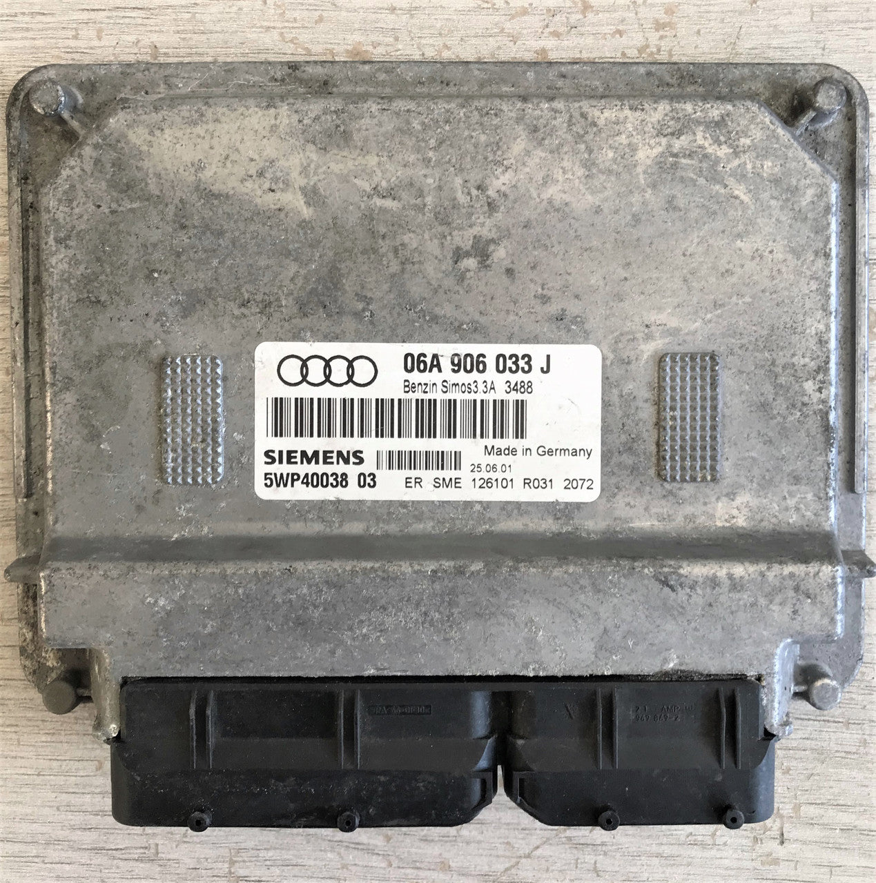 Audi, SIMOS3.3A, 06A906033J, 06A 906 033 J, 5WP4003803, 5WP40038 03