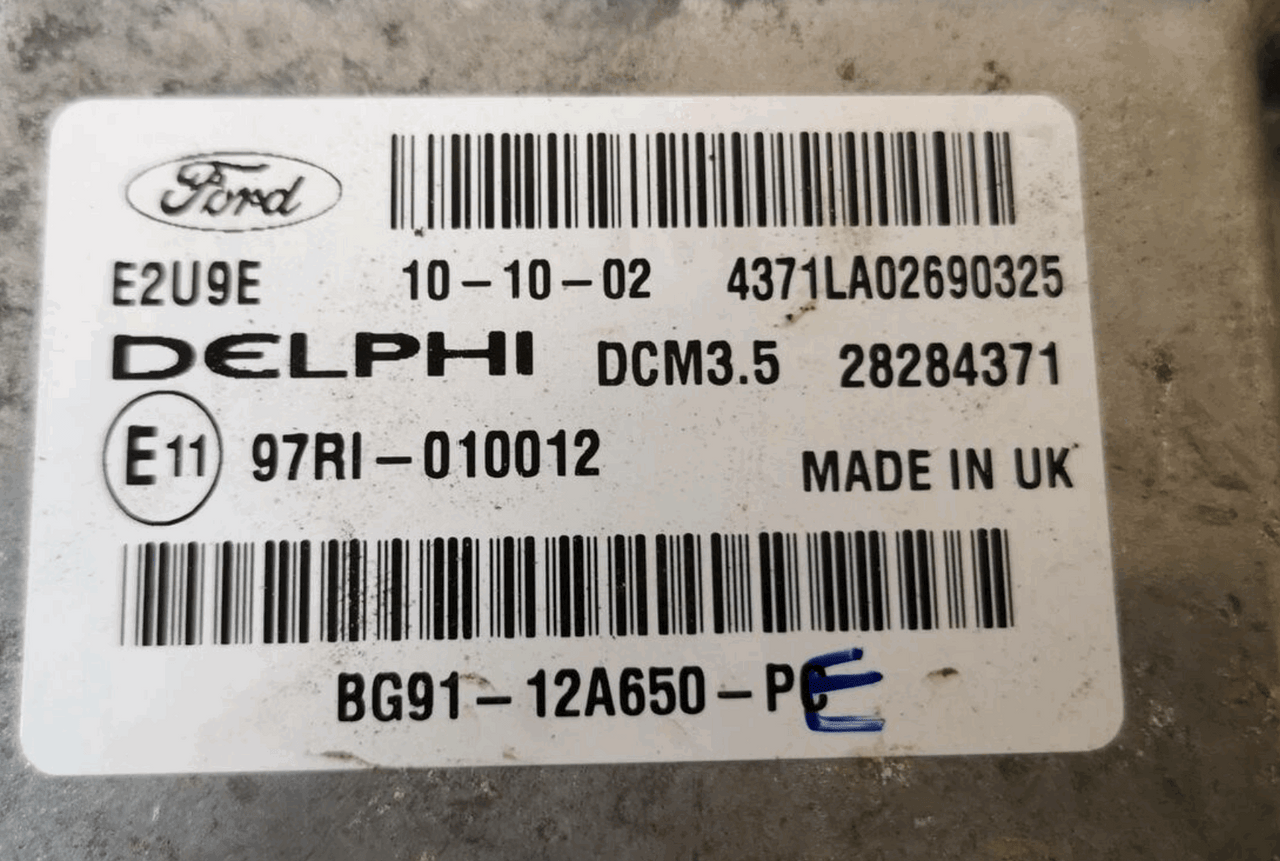 BG91-12A650-PE, BG9112A650PE, 28284371