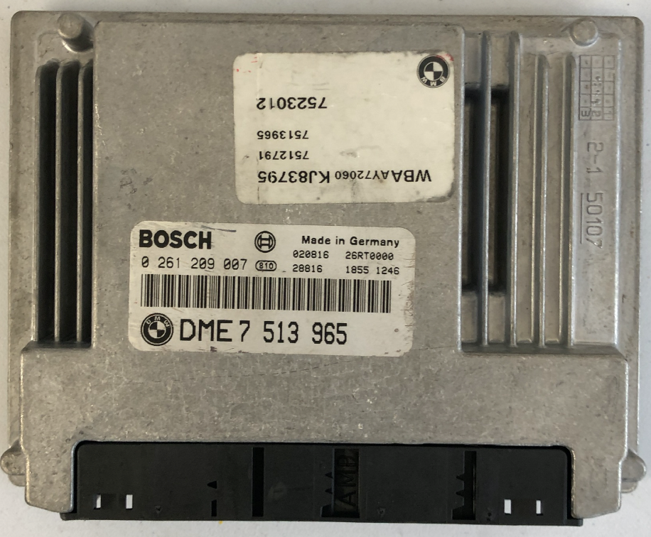 BMW 316i E46, BMW 318i E46, 0261209007, 0 261 209 007, DME7513965, DME 7 513 965