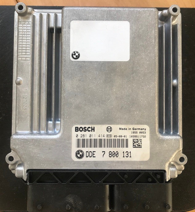 Bosch Engine ECU, BMW X3 3.0 d, 0281011414, 0 281 011 414, DDE7800131, DDE 7 800 131, 1039S11732