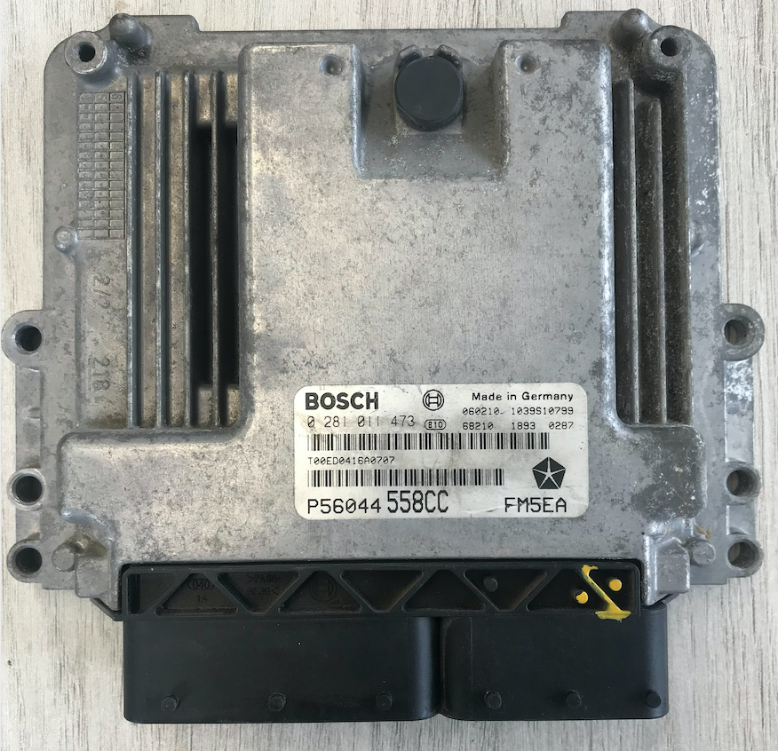 Bosch Engine ECU, Chrysler, 0281011473, 0 281 011 473, P56044558CC, P56044 558CC, 1039S10799