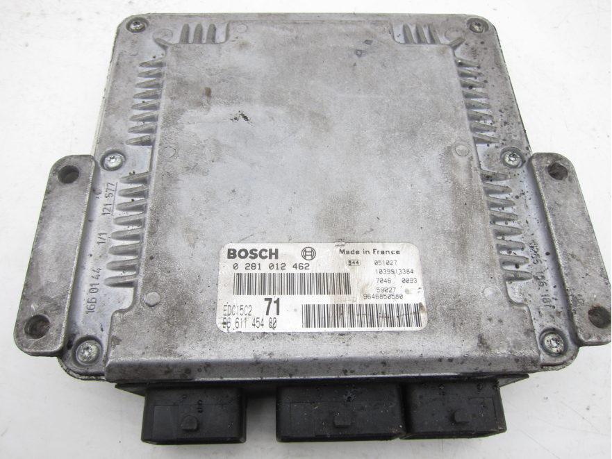 Bosch Engine ECU, Citroen - Peugeot HDI, 0281012462, 0 281 012 462, 9661145480, 96 611 454 80, EDC15C2