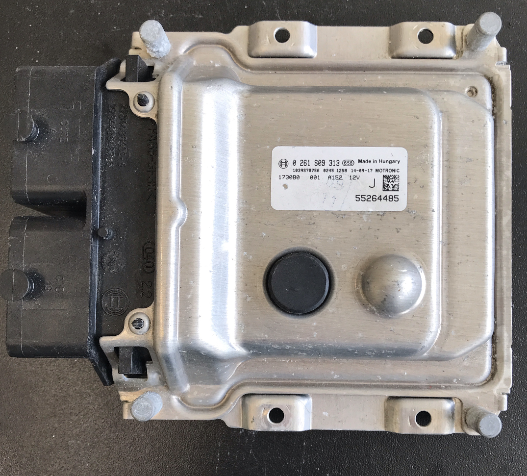 Bosch Engine ECU, Fiat 500L 1.4, 0261S09313, 0 261 S09 313, 55264485