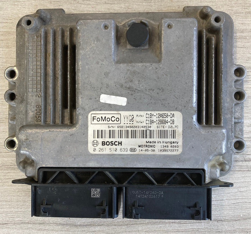 Bosch Engine ECU, Ford, 0261S10639, 0 261 S10 639, C1BY12A650DA, C1BY-12A650-DA, C1BA12B684DB, C1BA-12B684-DB, 1039S72277
