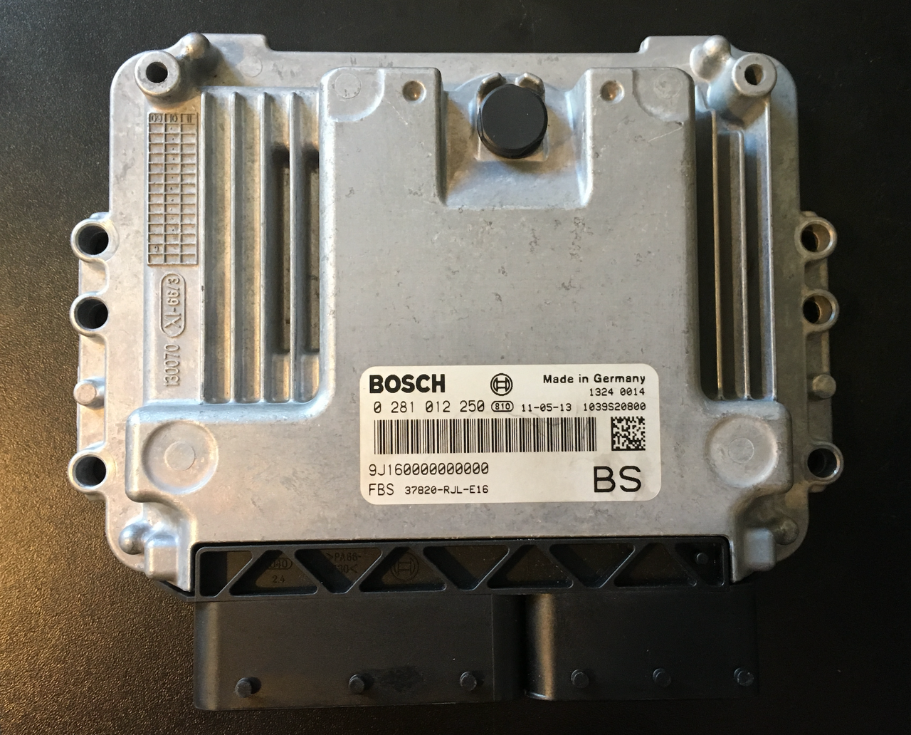 Bosch Engine ECU, Honda FR-V, 0281012250, 0 281 012 250, 37820-RJL-E16, BS