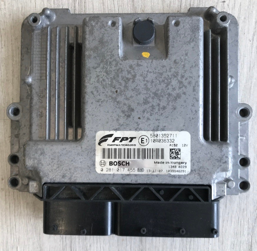 Bosch Engine ECU, Iveco Daily, 0281017455, 0 281 017 455, 5801352711