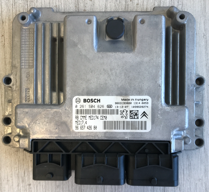 Citroen C4 1.6, 0261S04626, 0 261 S04 626, 9665742680, 96 657 426 80, MED17.4