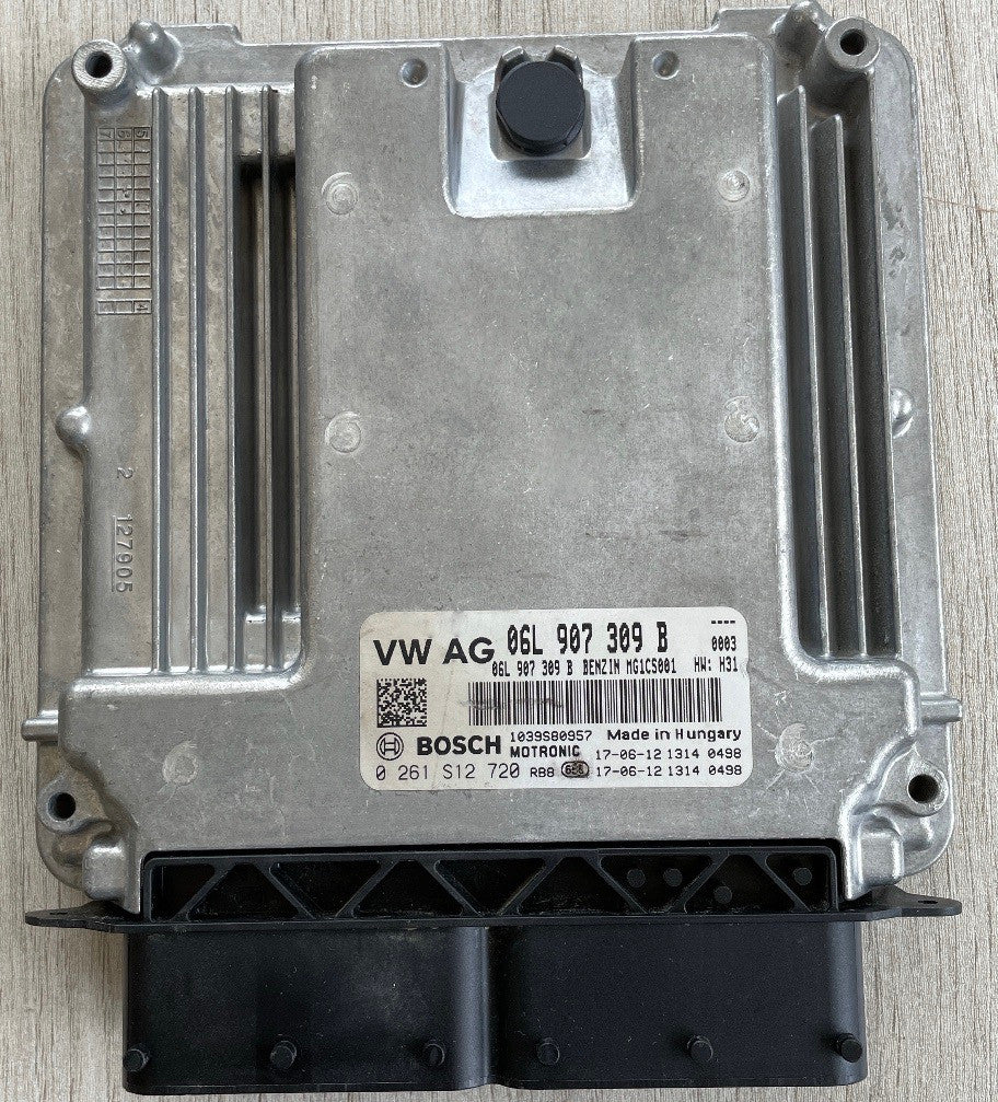 Bosch Engine ECU, VW Tiguan, Audi A3, 0261S12720, 0 261 S12 720, 06L907309B, 06L 907 309 B, 1039S80957