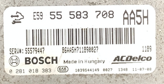 Chevrolet Aveo 1.3Mjt, 0281018383, 0 281 018 383, 55583708, 55 583 708, AA5H