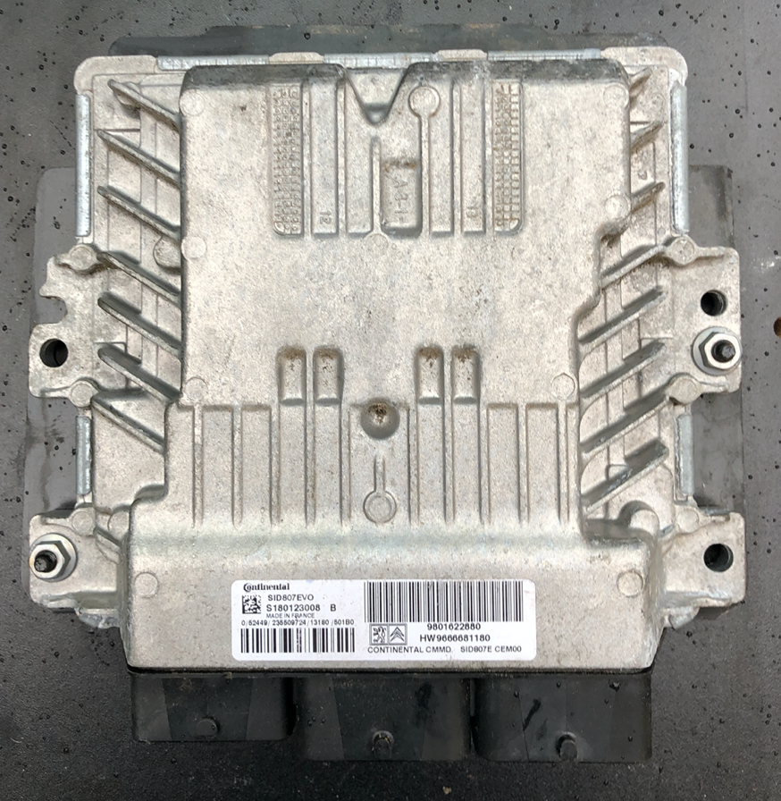 Citroen - Peugeot, SID807EVO, S180123008B, S180123008 B, 9801622880, HW9666681180