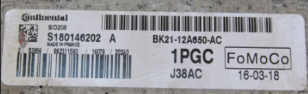 S180146202A, S180146202 A, BK2112A650AC, BK21-12A650-AC, 1PGC, SID208