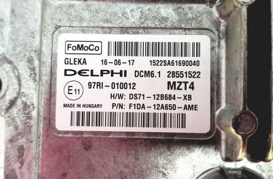 DCM6.1, 28551522, DS7112B684XB, DS71-12B684-XB, F1DA12A650AME, F1DA-12A650-AME, MZT4