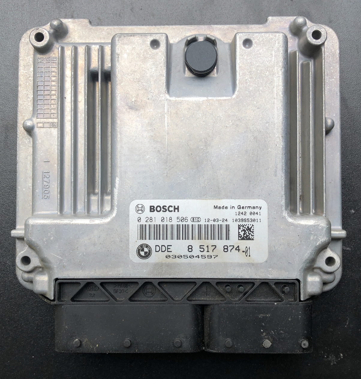 BMW, 0281018506, 0 281 018 506, DDE8517874, DDE 8 517 874, 1039S53011